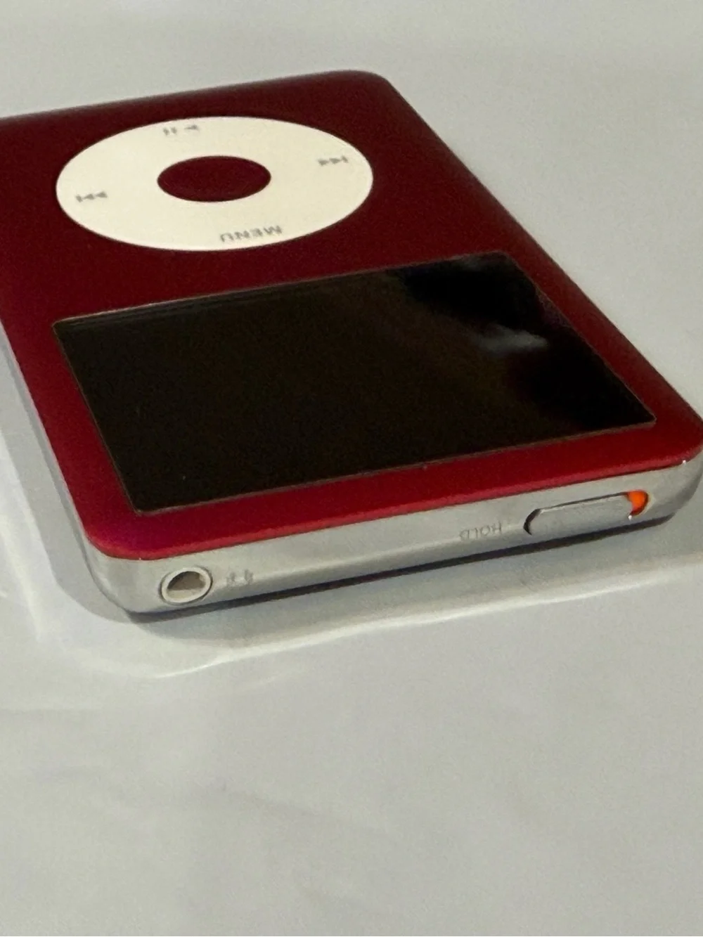 Apple iPod Classic Red with White Click Wheel 7th generation 256gb